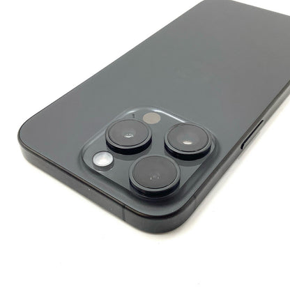【全額返金保証】【最速発送】Apple iPhone iPhone 15 Pro 128GB ブラックチタニウム au SIMフリー 美品 動作確認済 88%