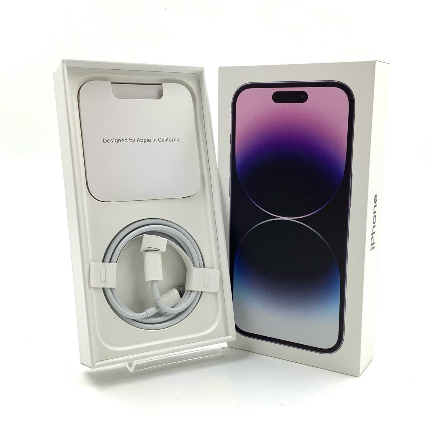 【全額返金保証】【最速発送】Apple iPhone iPhone 14 Pro 256GB ディープパープル SIMフリー 白ロム 動作確認済 99%