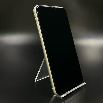 【全額返金保証】【最速発送】Apple iPhone iPhone 11 64GB ホワイト au 白ロム 動作確認済 86%