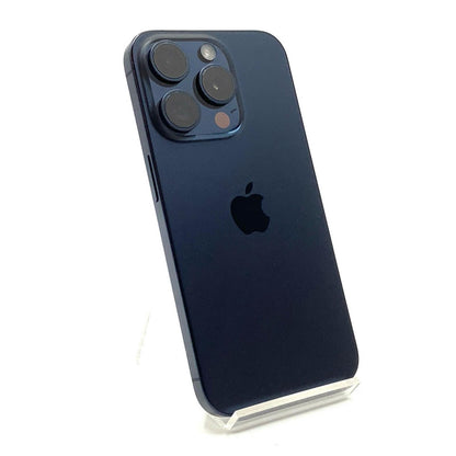 【全額返金保証】【最速発送】Apple iPhone iPhone 15 Pro 128GB ブルーチタニウム 楽天モバイル 白ロム 美品 動作確認済 89%