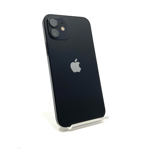 【全額返金保証】【最速発送】Apple iPhone iPhone 12 128GB ブラック Softbank 白ロム 動作確認済 85%