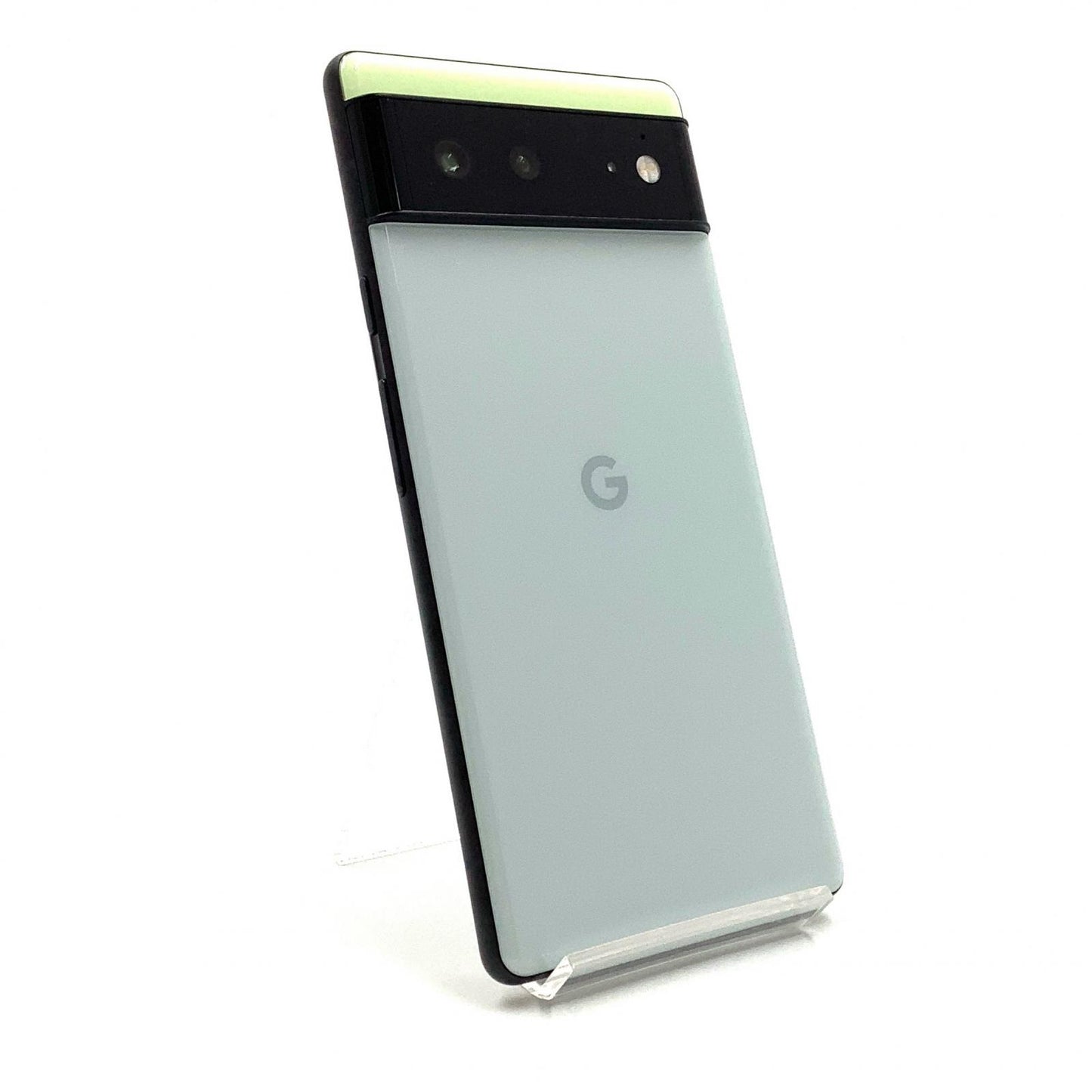 【全額返金保証】【最速発送】Google Pixel 6 128GB Sorta Seafoam SIMフリー GR1YH 白ロム 動作確認済