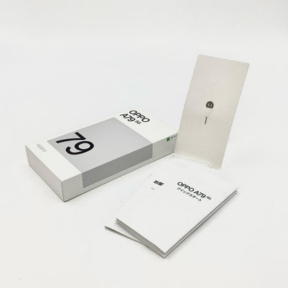 【最速発送】OPPO A 79 5G 128GB グローグリーン Softbank A303OP 白ロム【難有】