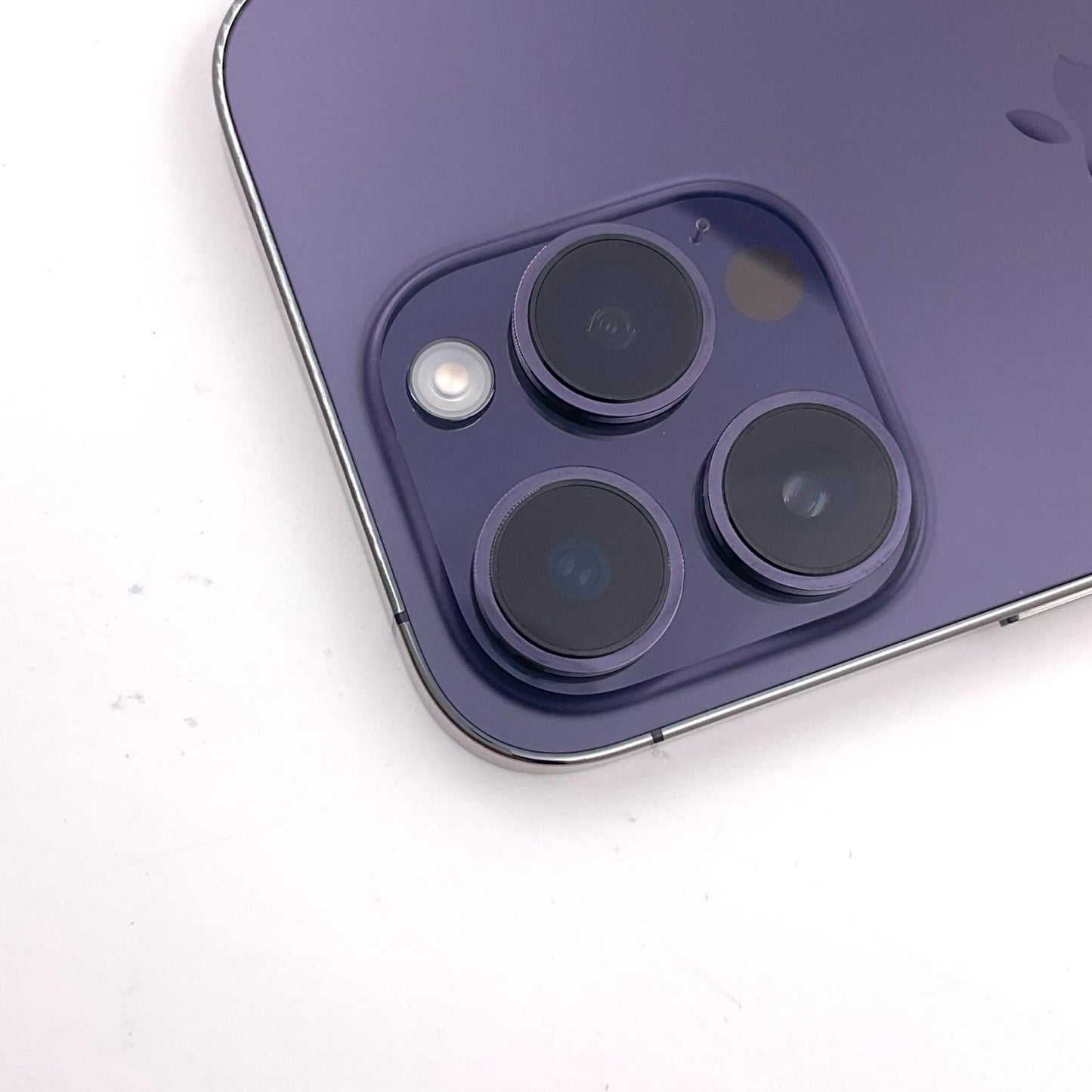 【最速発送】Apple iPhone iPhone Pro 14 128GB ディープパープル au 白ロム【難有】 79%