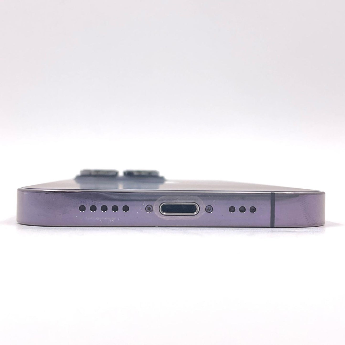 【最速発送】Apple iPhone iPhone Pro 14 128GB ディープパープル au 白ロム【難有】 79%