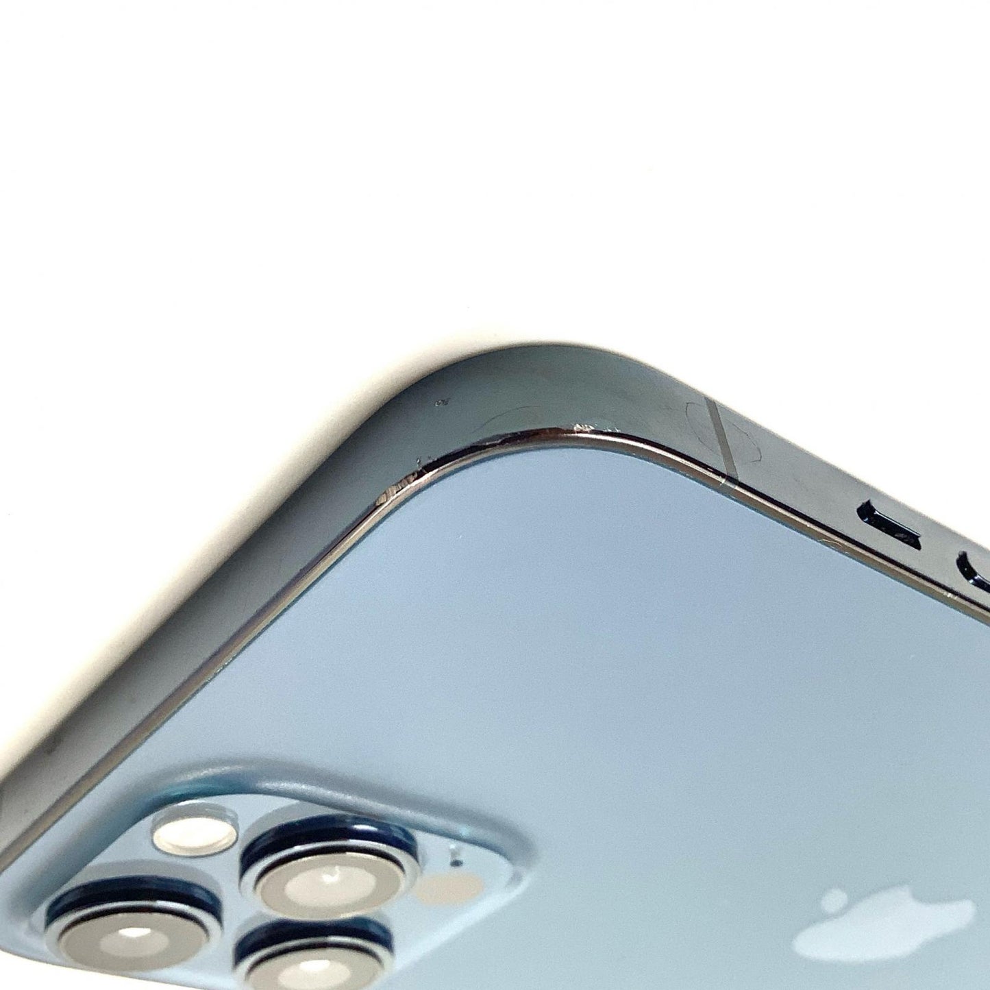 【全額返金保証】【最速発送】Apple iPhone iPhone 12 Pro Max 512GB パシフィックブルー au 白ロム 動作確認済 87%