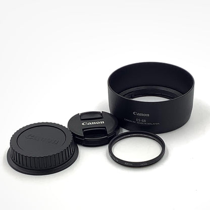 【全額返金保証】【最速発送】Canon EF50mm F1.8 STM 超美品 動作確認済