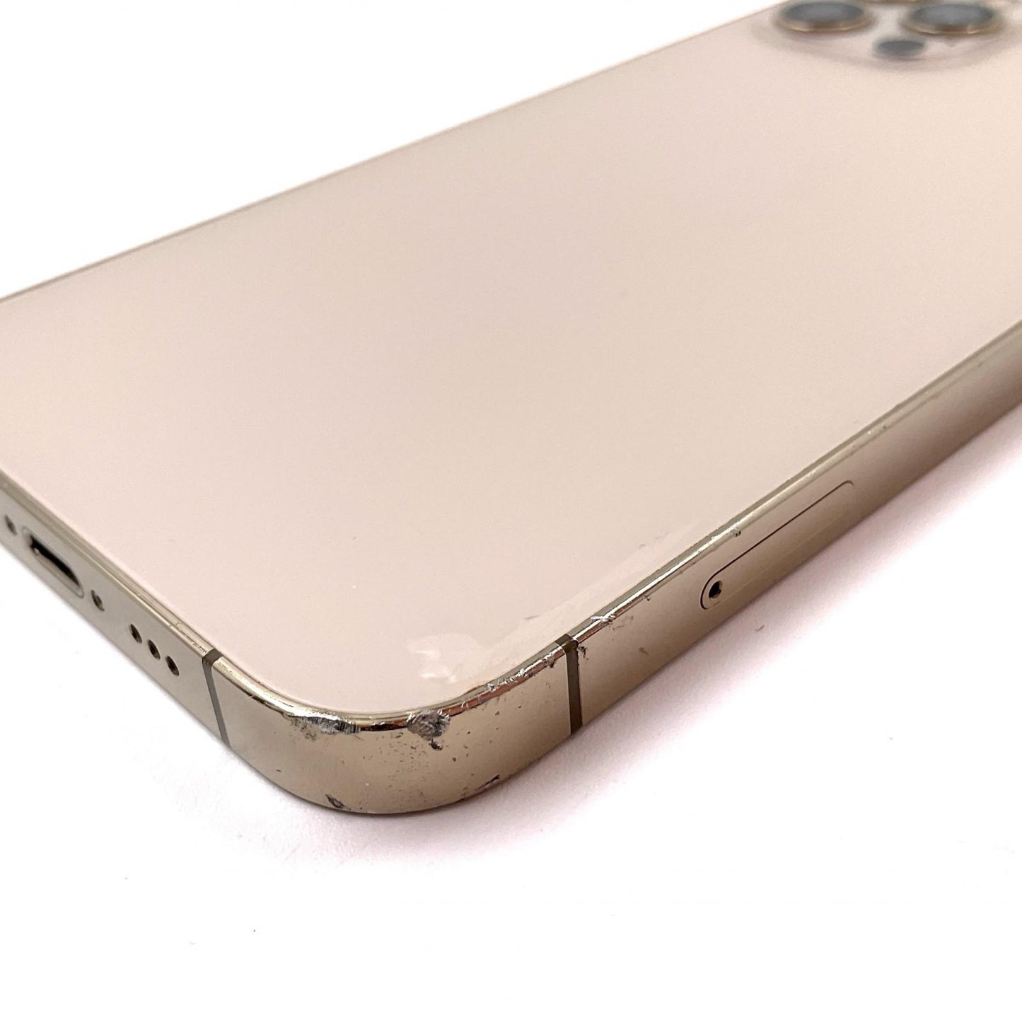 【全額返金保証】【最速発送】Apple iPhone iPhone 12 Pro 128GB ゴールド Softbank 白ロム 動作確認済 75%