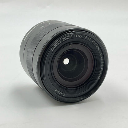 【全額返金保証】【最速発送】Canon EF-M18-55mm F3.5-5.6 IS STM 超美品 動作確認済
