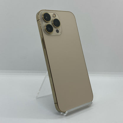 【全額返金保証】【最速発送】Apple iPhone iPhone 13 Pro Max 256GB ゴールド Softbank 動作確認済 79%