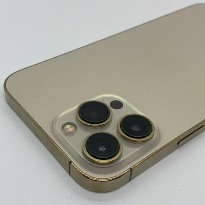 【全額返金保証】【最速発送】Apple iPhone iPhone 13 Pro Max 256GB ゴールド Softbank 動作確認済 79%