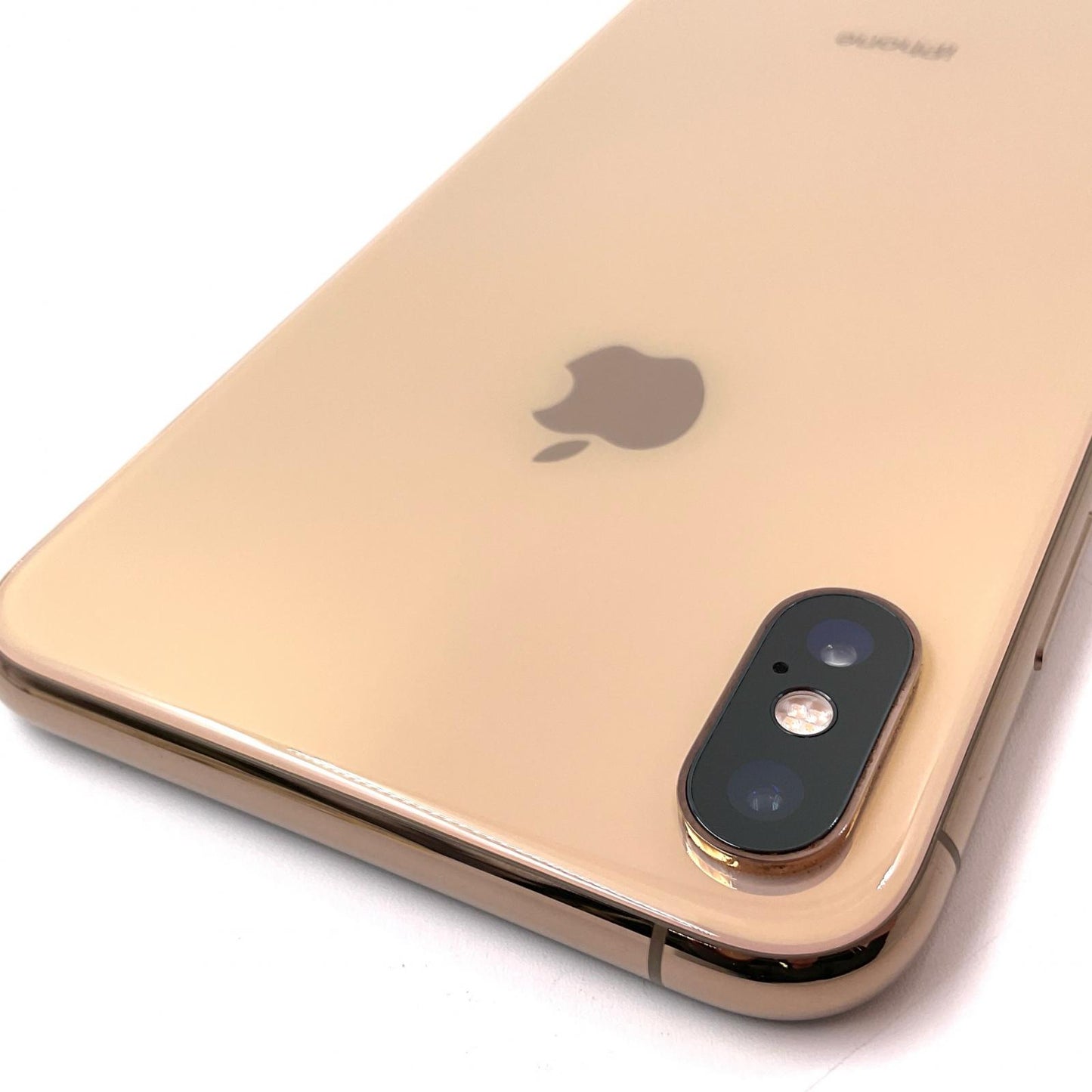 【全額返金保証】【最速発送】Apple iPhone iPhone XS Max 512GB ゴールド au 白ロム 美品 動作確認済 92%