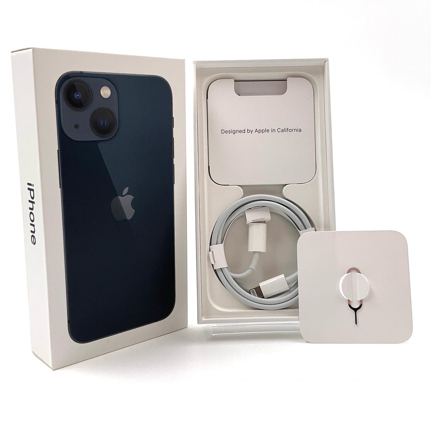 【全額返金保証】【最速発送】Apple iPhone iPhone 13 mini 256GB ミッドナイト SIMフリー 白ロム 動作確認済 82%