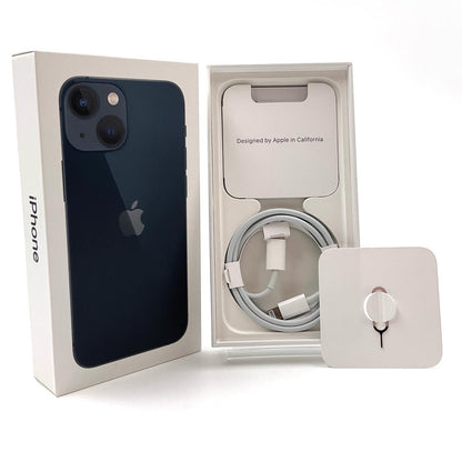【全額返金保証】【最速発送】Apple iPhone iPhone 13 mini 256GB ミッドナイト SIMフリー 白ロム 動作確認済 82%