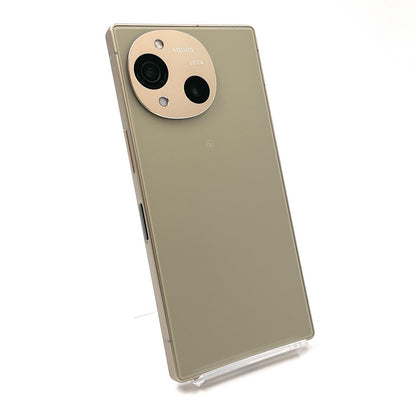 【全額返金保証】【最速発送】SHARP AQUOS R10 256GB トレンチベージュ SIMフリー SH-M31 白ロム 美品 動作確認済