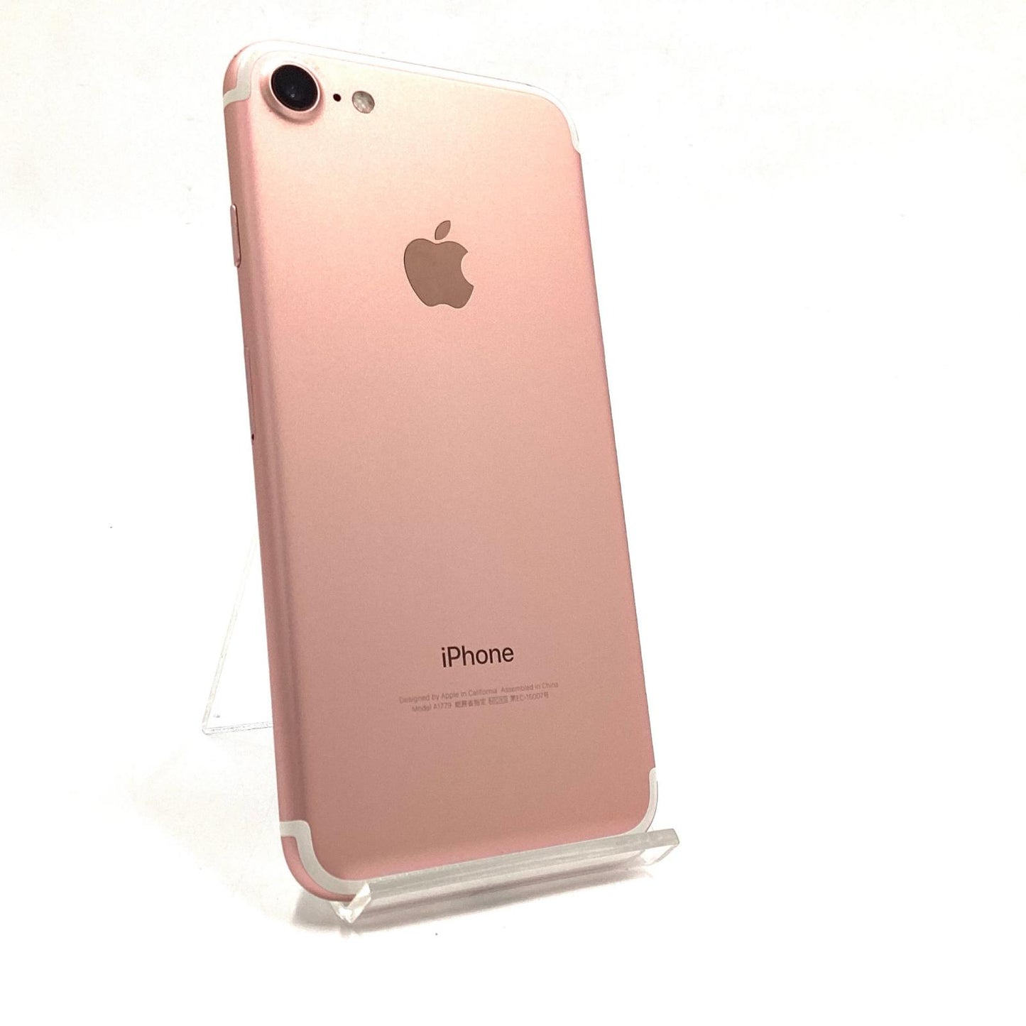 【全額返金保証】【最速発送】Apple iPhone iPhone 7 128GB ローズゴールド au 白ロム 動作確認済 92%