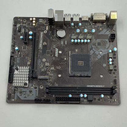 【全額返金保証】【最速発送】MSI マザーボード B450M-A PRO MAX 動作確認済