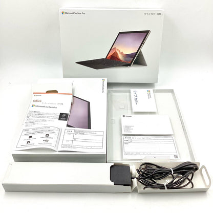 【全額返金保証】【最速発送】Microsoft Surface Pro 7 QWT-00006 Intel core i3-1005G1 4GB SSD 128GB 76.0% 動作確認済