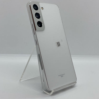 【全額返金保証】【最速発送】SAMSUNG Galaxy S22 256GB Phantom White au SCG13 白ロム 動作確認済