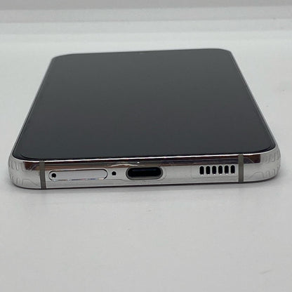 【全額返金保証】【最速発送】SAMSUNG Galaxy S22 256GB Phantom White au SCG13 白ロム 動作確認済