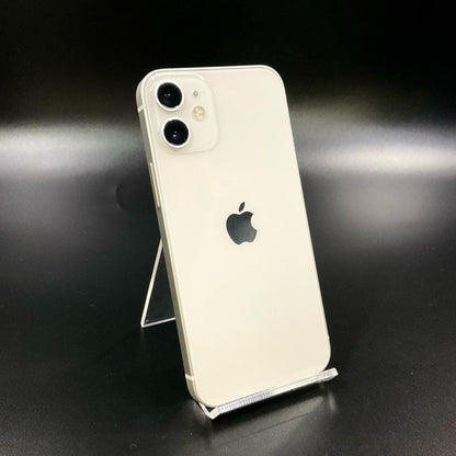 【全額返金保証】【最速発送】Apple iPhone iPhone 12 mini 64GB ホワイト au 白ロム 動作確認済 75%