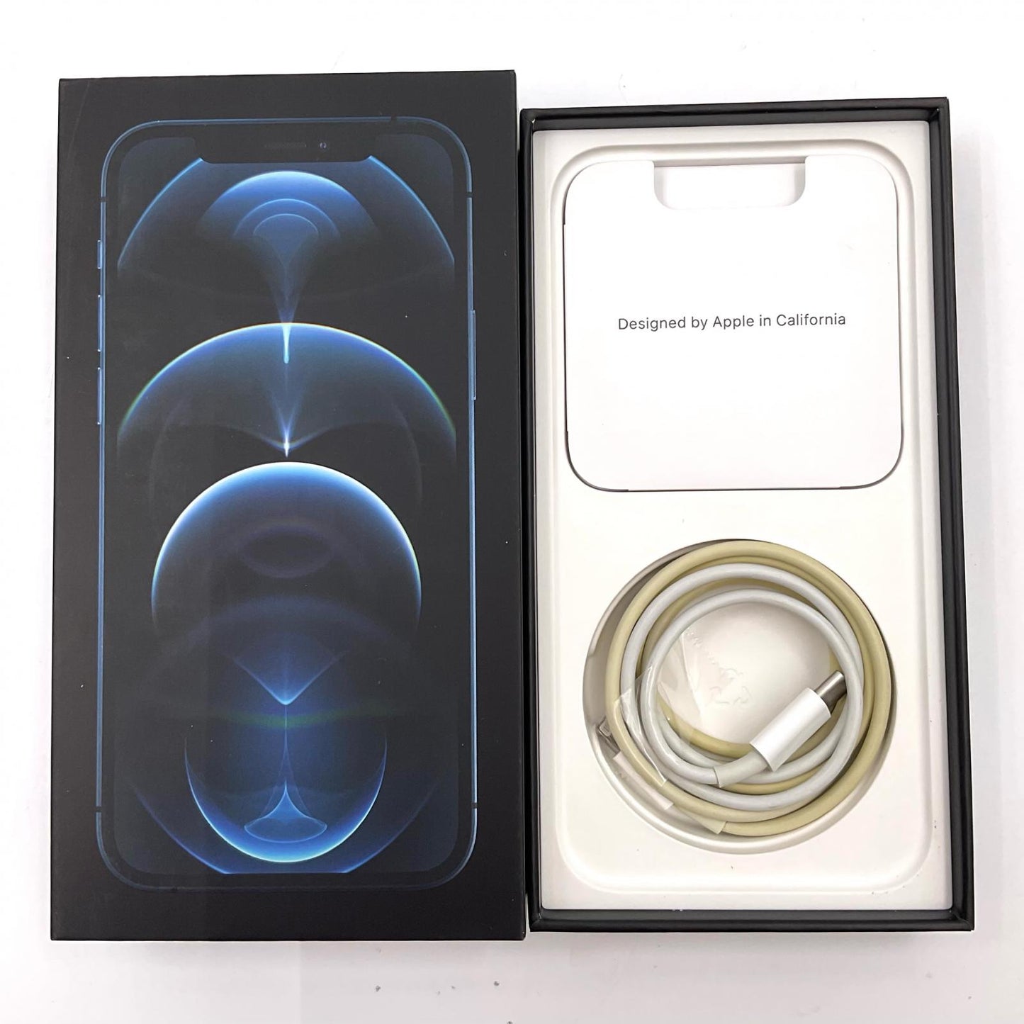 【全額返金保証】【最速発送】Apple iPhone iPhone 12 Pro 128GB パシフィックブルー docomo 白ロム 動作確認済 82%