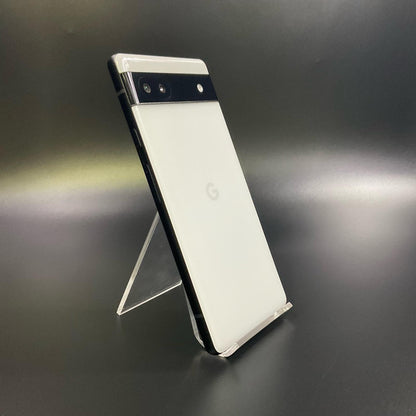 【全額返金保証】【最速発送】Google Pixel 6a 128GB Chalk au GB17L 動作確認済