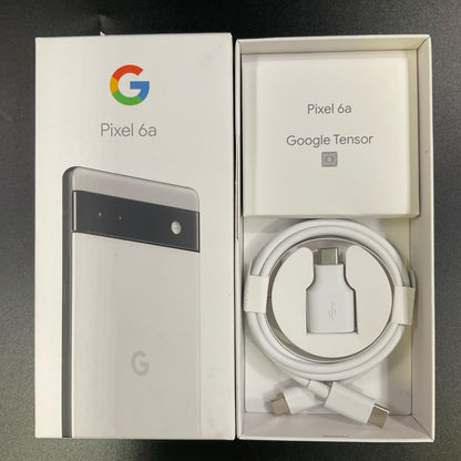 【全額返金保証】【最速発送】Google Pixel 6a 128GB Chalk au GB17L 動作確認済