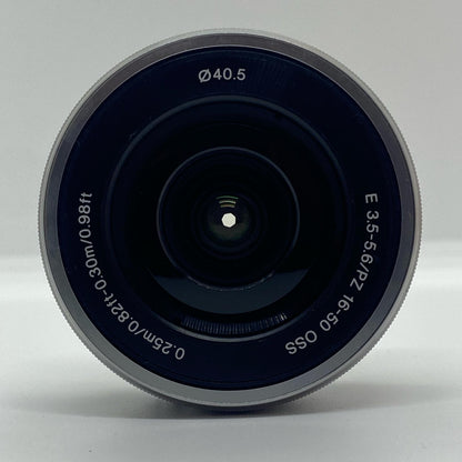 【全額返金保証】【最速発送】Sony E PZ 16-50mm F3.5-5.6 OSS SELP1650 [シルバー] 動作確認済
