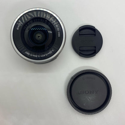 【全額返金保証】【最速発送】Sony E PZ 16-50mm F3.5-5.6 OSS SELP1650 [シルバー] 動作確認済