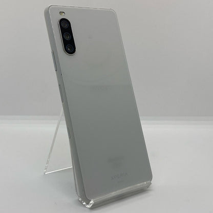 【最速発送】Sony Xperia 10 III 128GB White docomo SO-52B 白ロム【難有】