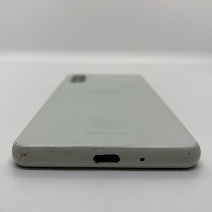 【最速発送】Sony Xperia 10 III 128GB White docomo SO-52B 白ロム【難有】