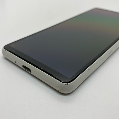 【最速発送】Sony Xperia 10 III 128GB White docomo SO-52B 白ロム【難有】