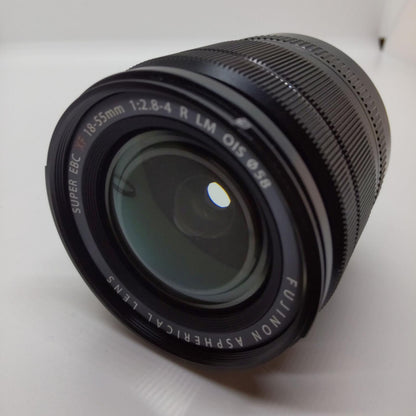 【全額返金保証】【最速発送】FUJIFILM フジノンレンズ XF18-55mmF2.8-4 R LM OIS 動作確認済