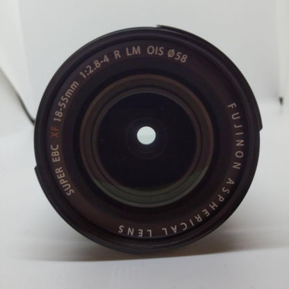 【全額返金保証】【最速発送】FUJIFILM フジノンレンズ XF18-55mmF2.8-4 R LM OIS 動作確認済