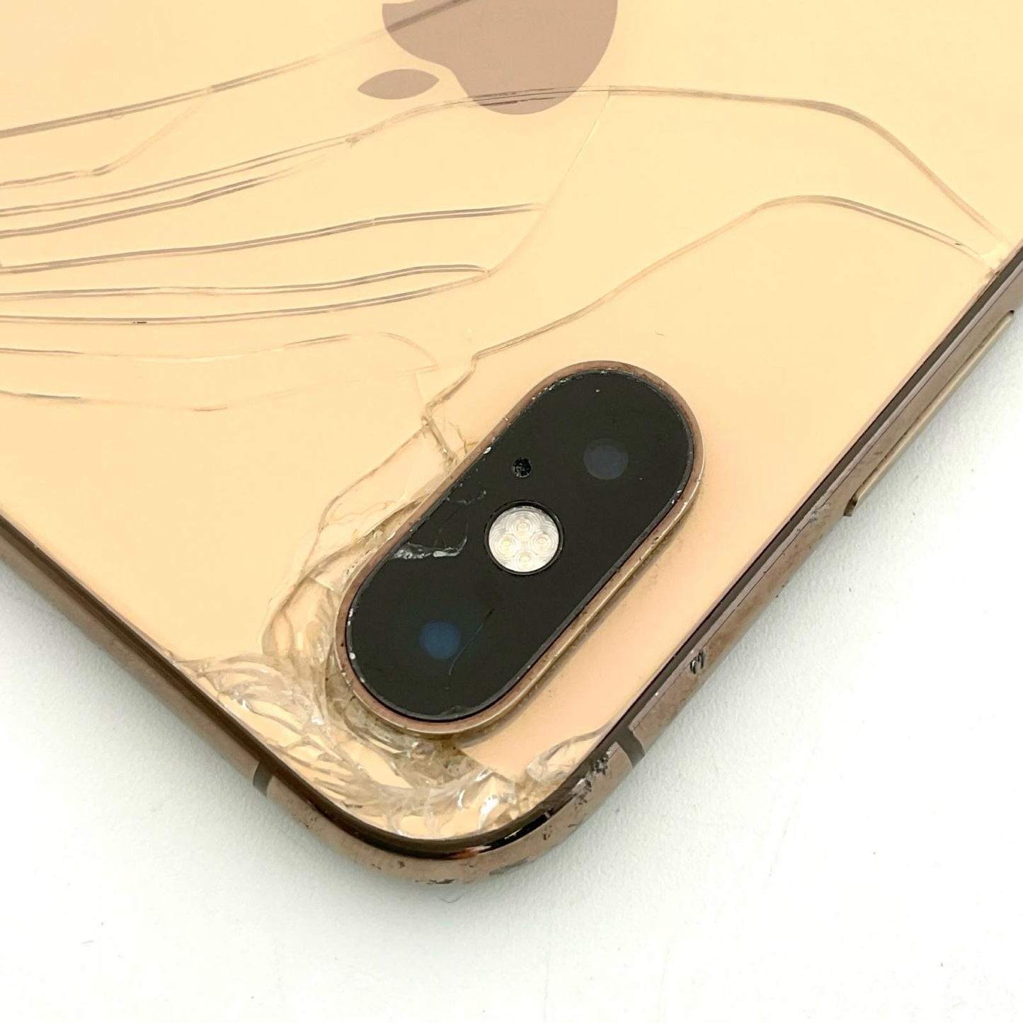 【最速発送】Apple iPhone iPhone XS 64GB ゴールド 白ロム【難有】 73%