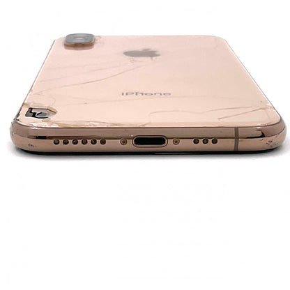 【最速発送】Apple iPhone iPhone XS 64GB ゴールド 白ロム【難有】 73%