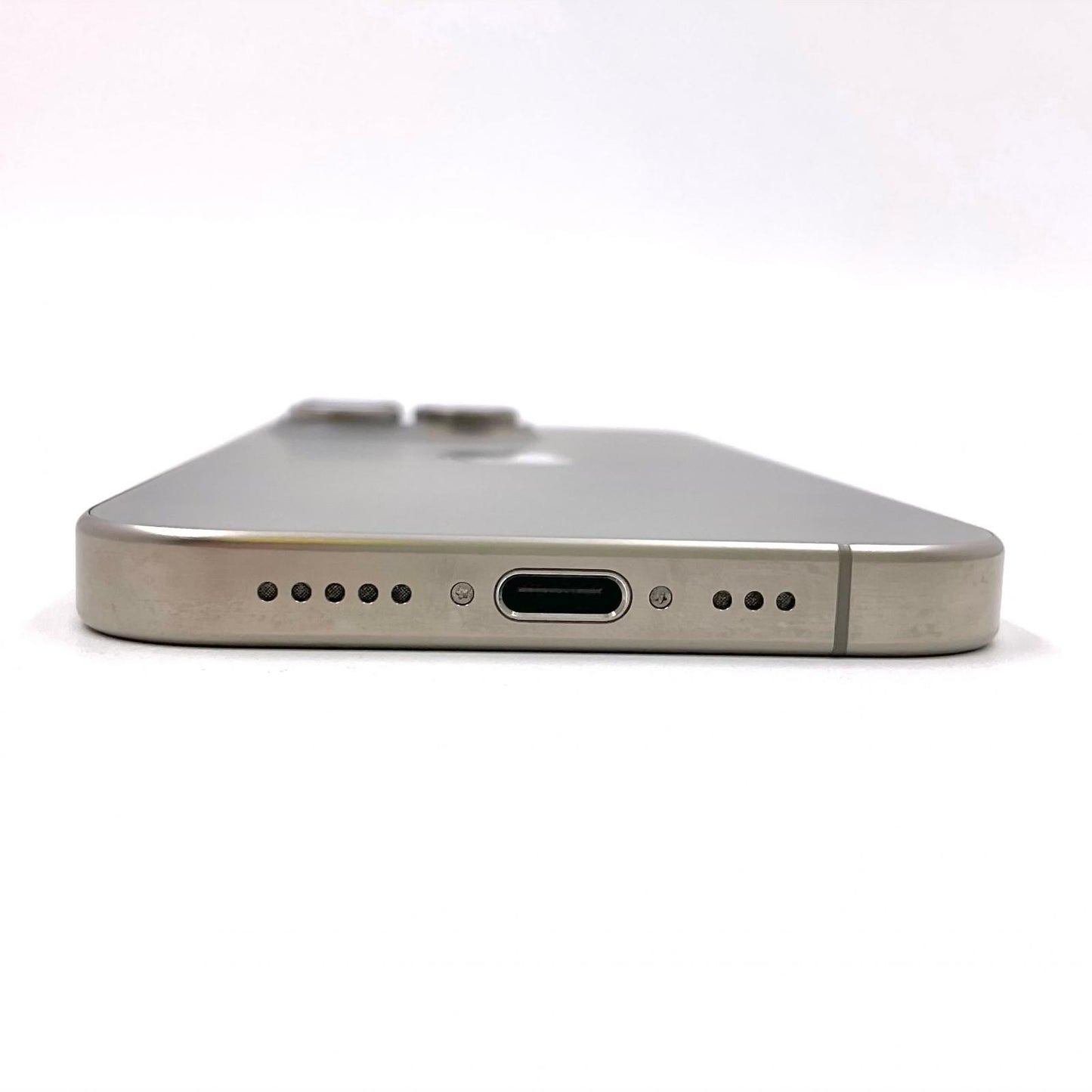 【全額返金保証】【最速発送】Apple iPhone iPhone 15 Pro 256GB ナチュラルチタニウム SIMフリー 白ロム 美品 動作確認済 90%