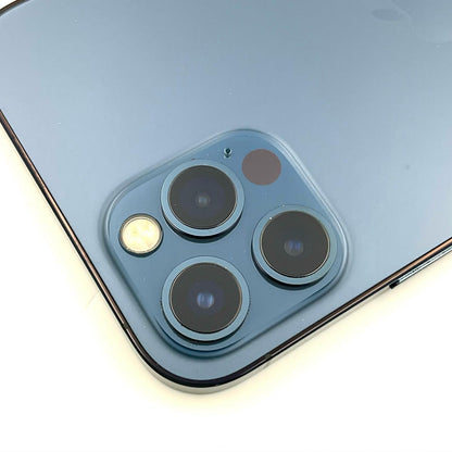 【全額返金保証】【最速発送】Apple iPhone iPhone 12 Pro 512GB パシフィックブルー au 白ロム 動作確認済 82%