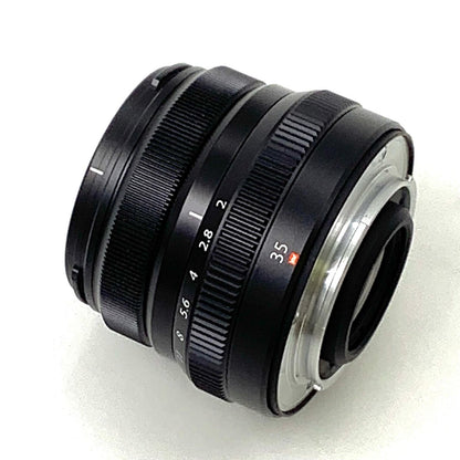 【全額返金保証】【最速発送】FUJIFILM フジノンレンズ XF35mmF2 R WR [ブラック] 超美品 動作確認済