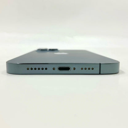 【全額返金保証】【最速発送】Apple iPhone iPhone 12 Pro Max 256GB パシフィックブルー Softbank SIMフリー 白ロム 動作確認済 81%