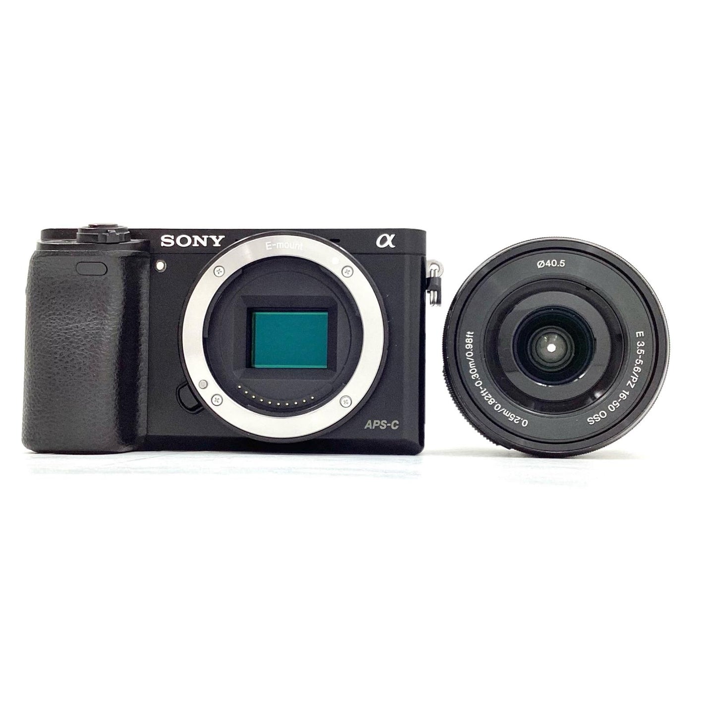 【全額返金保証】【最速発送】Sony デジタル一眼 ILCE-6000L B ブラック 動作確認済
