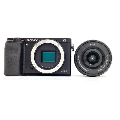 【全額返金保証】【最速発送】Sony デジタル一眼 ILCE-6000L B ブラック 動作確認済