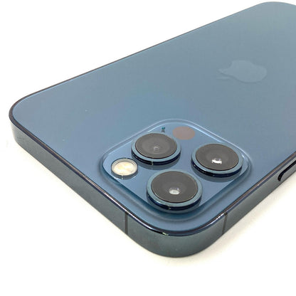 【全額返金保証】【最速発送】Apple iPhone iPhone 12 Pro 256GB パシフィックブルー SIMフリー 白ロム 動作確認済 84%