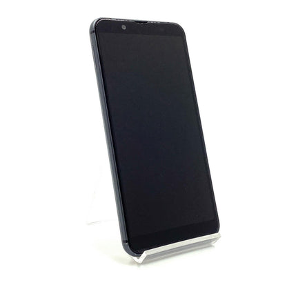 【全額返金保証】【最速発送】SHARP AQUOS sense3 basic 32GB ブラック au SHV48 白ロム 美品 動作確認済