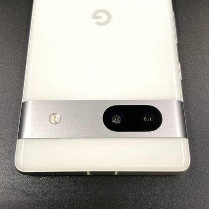 【全額返金保証】【最速発送】Google Pixel 7a 128GB Snow SIMフリー G82U8 白ロム 美品 動作確認済