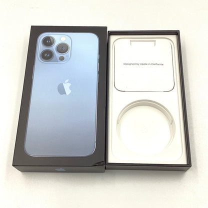 【全額返金保証】【最速発送】Apple iPhone iPhone 13 Pro 256GB シエラブルー SIMフリー 白ロム 動作確認済 77%