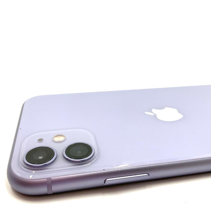 【全額返金保証】【最速発送】Apple iPhone iPhone 11 64GB パープル SIMフリー 白ロム 動作確認済 76%