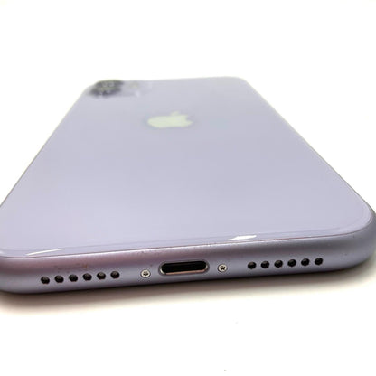 【全額返金保証】【最速発送】Apple iPhone iPhone 11 64GB パープル SIMフリー 白ロム 動作確認済 76%