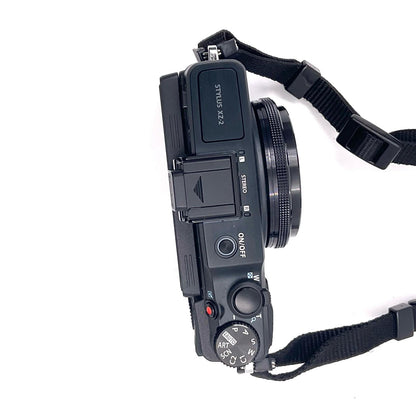 【全額返金保証】【最速発送】OLYMPUS コンパクトデジタルカメラ STYLUS XZ-2 [ブラック] 美品 動作確認済